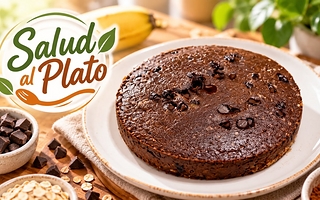 Brownie extra chocolatoso: fácil, saludable y listo en pocos minutos