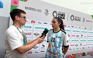 Tiene 17 años y debutó con Las Águilas en la goleada ante Francia