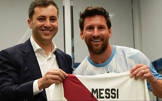Messi fue nombrado Socio Honorario de River en su despedida de la Selección