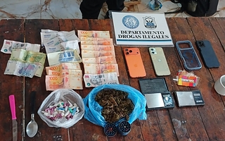 Cayó una pareja acusada de vender droga en Villa El Lago
