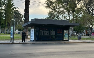 El paro de colectivos continúa en San Juan y se siente en las calles