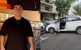 El joven del violento choque en Capital continúa en grave estado