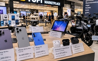 iPhone, auriculares y motos eléctricas: precios en shopping de Asunción