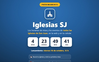 El arzobispado lanza una app para consultar horarios de misas y actividades