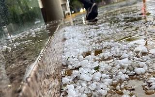 Alerta en San Juan por caída de granizo y ráfagas para este lunes
