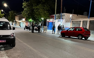Una motociclista resultó herida tras un choque con un auto en Pocito