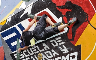 Jáchal reunió a escaladores de Cuyo en una fecha del torneo regional