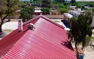 San Juan ya reparó más de 280.000 m² de techos en escuelas