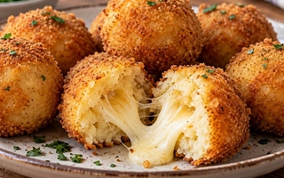 Bombas de papa crocantes en 10 minutos para aprovechar el puré que sobró