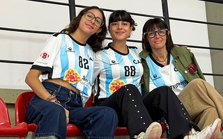 ¡Aliento argentino! Mirá quiénes acompañaron a la Selección en Asunción