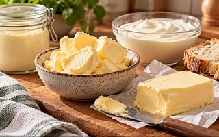 Cómo hacer manteca deslactosada casera con un solo ingrediente