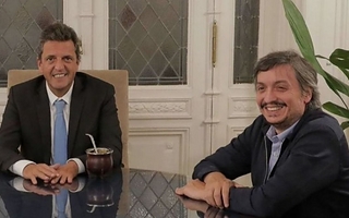 Máximo Kirchner negó una fórmula con Massa para las elecciones