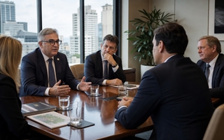 Catamarca presentó ante BHP y Greenwing sus proyectos de cobre y litio