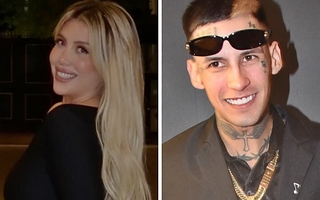 Wanda Nara se reencontró con L-Gante y crecen los rumores de romance