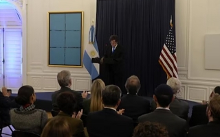Desde EEUU, Milei respaldó a Israel y lanzó duras críticas contra Irán