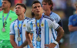 Lautaro Martínez respondió enojado a las teorías sobre la final perdida ante España