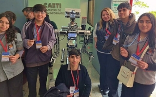 Una escuela de Caucete quedó entre las cinco mejores del país en robótica