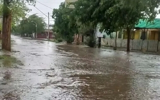 Daños en casas por temporal de lluvia en Jáchal con 84 damnificados 