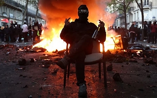 Protestas en Francia: 400 detenidos y destrozos en Limoges