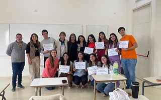 Futuros médicos de la UCCuyo aprendieron lengua de señas y buscan que sea obligatoria