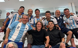 La pasión se hace sentir: Argentina recibe el aliento de su hinchada