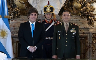 Milei y Presti firmaron un decreto para mantener en secreto una compra militar