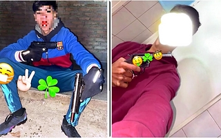 Mostraba armas en redes sociales, lo allanaron y quedó detenido
