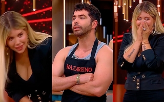 Wanda Nara vio una parte íntima de Nazareno Casero y quedó en shock