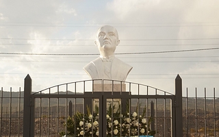 Busto de Perón de Chimbas: reconocen que el municipio hizo la obra