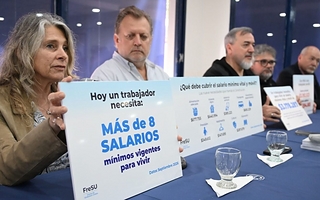 El FreSU exige un salario mínimo de $3.178.287