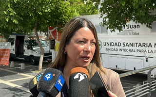San Juan realiza mamografías y controles de salud en la plaza del Bicentenario