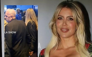 Cercano a Wanda Nara: maduro y polémico llevó nueva novia 18 años menor