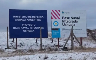 La Base Naval Integrada de Ushuaia suma obras millonarias para logística antártica