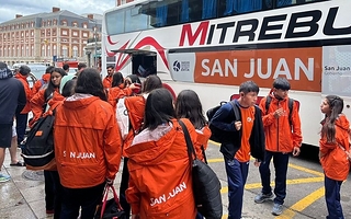La delegación sanjuanina para competir en los Juegos Evita 2026
