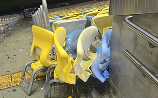 Escándalo en Brasil: destrozaron el Maracaná tras el triunfo de Boca 