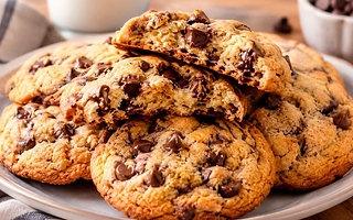 Pocos ingredientes y fácil: cómo hacer cookies con chispas de chocolate