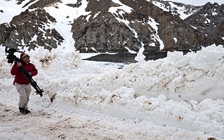 Nieve y hielo complican los trabajos para habilitar el Paso de Agua Negra
