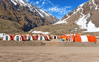 Los Azules reactivó el campamento Candadito y avanza hacia la construcción