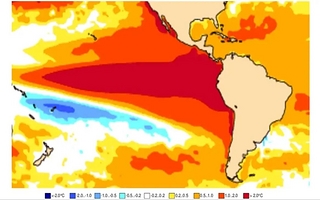 Según la alerta de la OMM, "El Niño" tendrá una intensidad récord