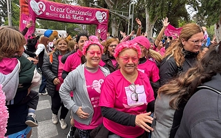 Las mejores fotos de la maratón contra el cáncer de mama en San Juan