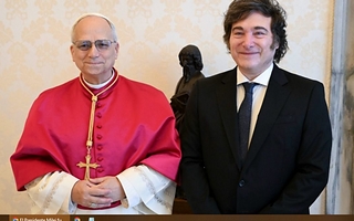 Milei habló de la salud del Papa y confía en su visita a Argentina