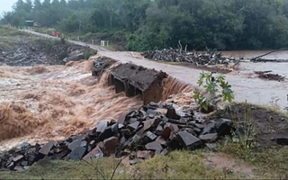El Niño golpea a Misiones con 154 evacuados y pasos fronterizos cerrados