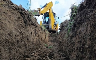 Santa Lucía prepara obras clave para afrontar las lluvias de El Súper Niño