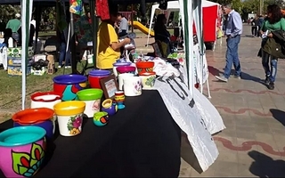 Tras más de un mes sin feria, 110 emprendedores esperan volver a Plaza Laprida