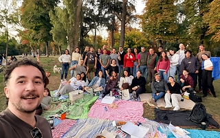 La nostalgia reunió a sanjuaninos en Madrid con mates y semitas