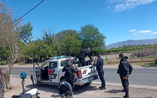 Un patrullaje policial terminó con el secuestro de una motocicleta