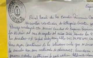 Nancy Godoy había denunciado el estado de abandono de la escuela donde trabajaba