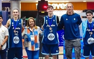 Con el sanjuanino Agustín Sosa, Argentina se consagró campeona en El Salvador