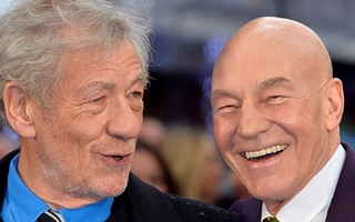 Ian McKellen despidió a Patrick Stewart con un emotivo mensaje