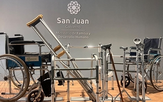 San Juan habilitó un banco gratuito de sillas de ruedas y otros apoyos